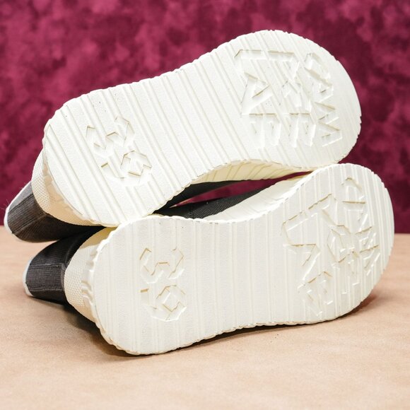 Camperlab Women Gender Dark Gray Canvas High Top Bootie Sneakers 8.5US EUR39 - Picture 5 of 8